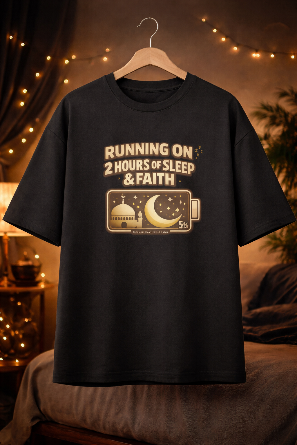 Running on Sleep and Faith - Unisex Oversized Standard T-Shirt