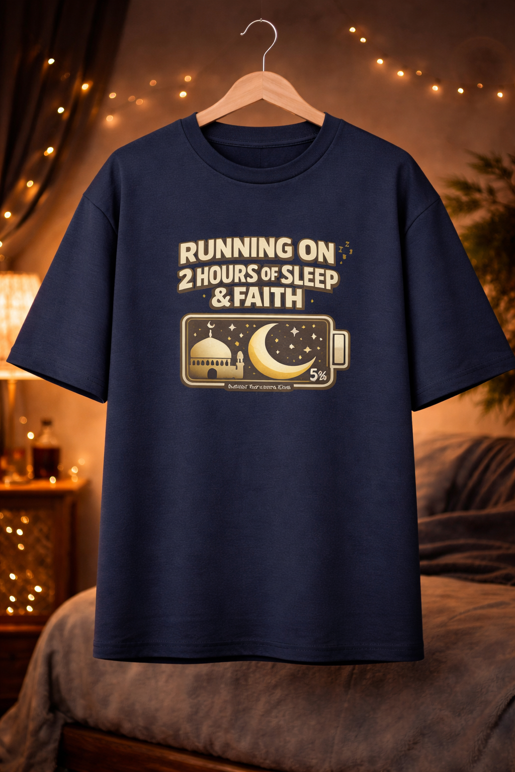 Running on Sleep and Faith - Unisex Oversized Standard T-Shirt
