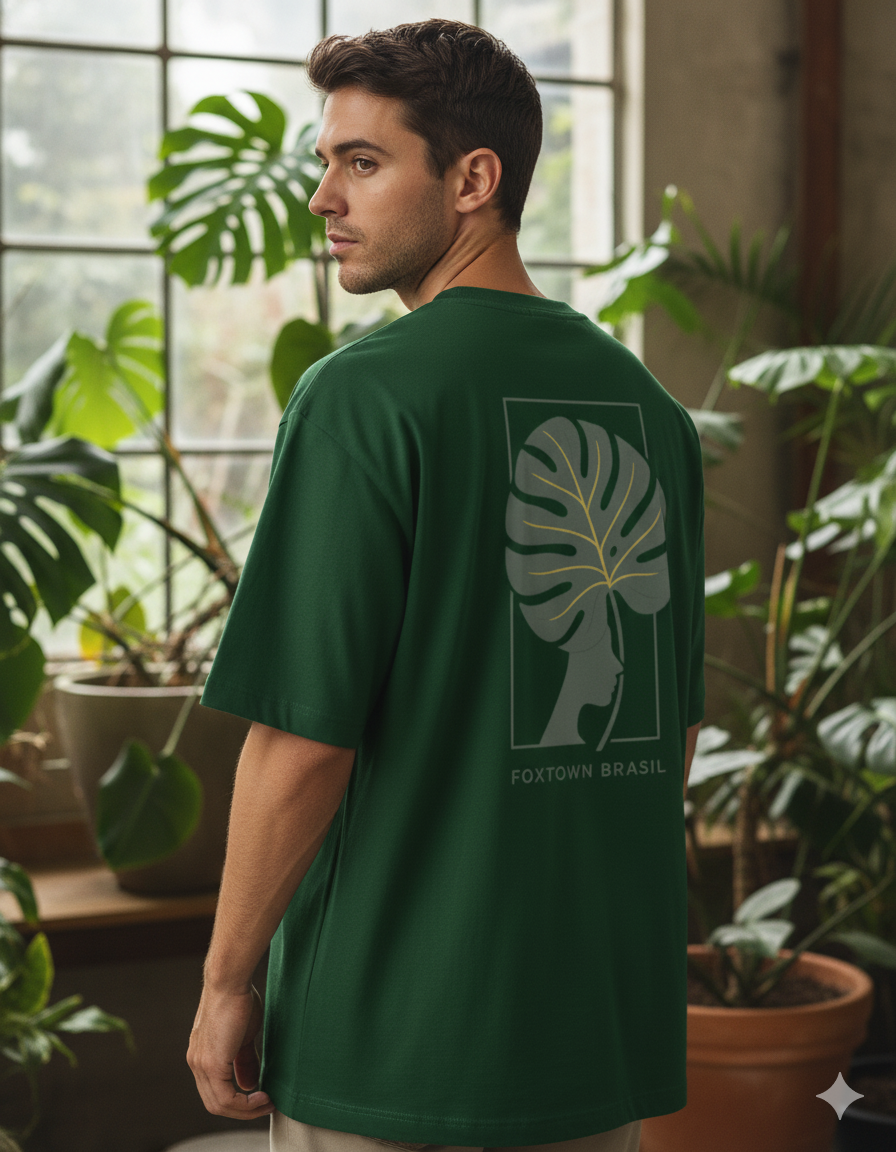 Foxtown Brazil - Unisex Printed Oversized T-Shirt