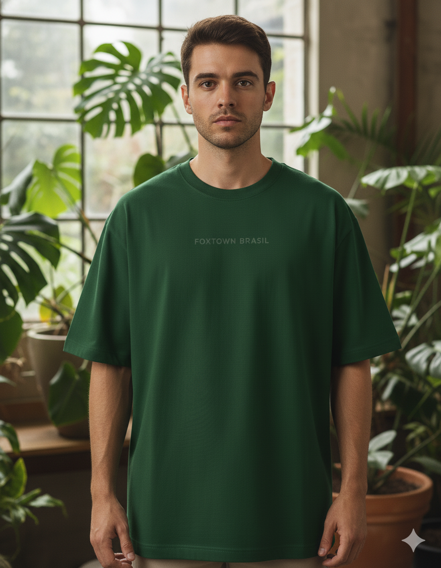 Foxtown Brazil - Unisex Printed Oversized T-Shirt