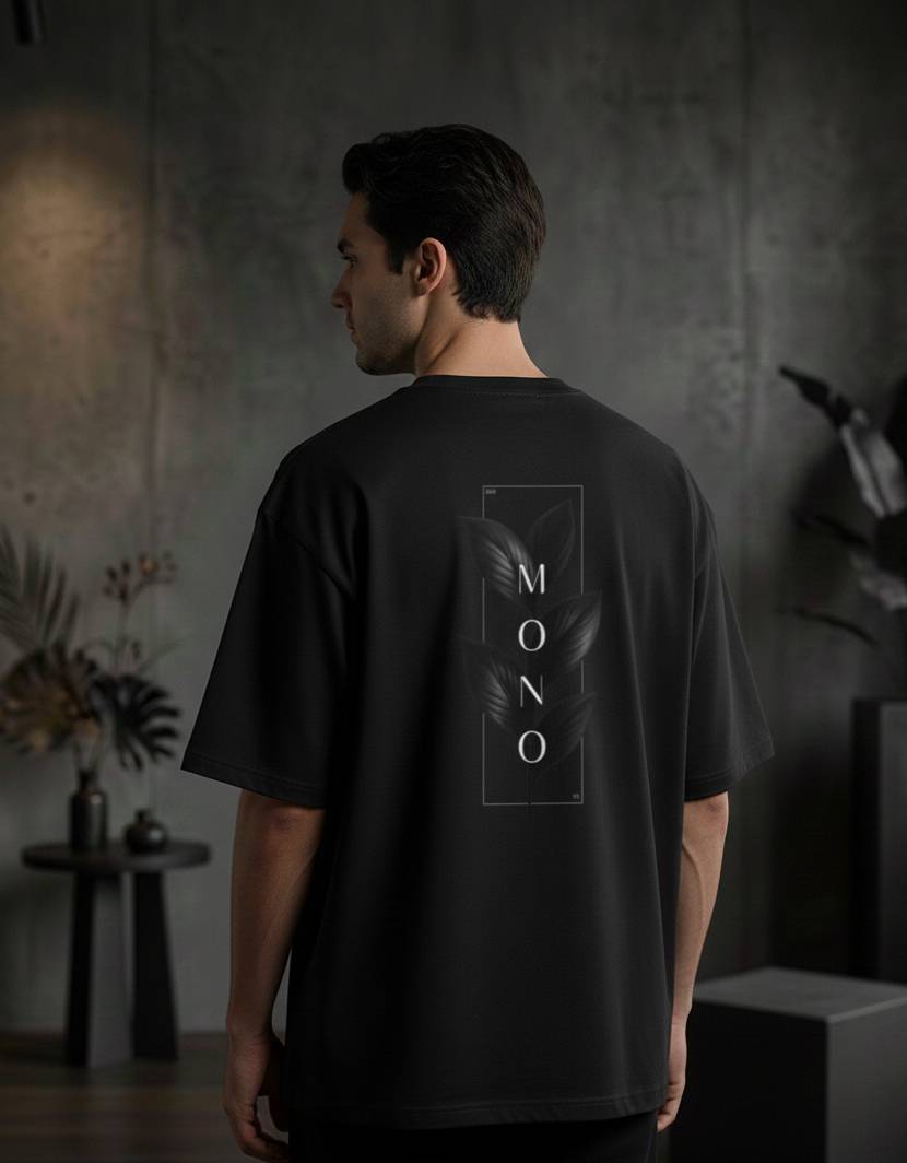 MONO - Unisex Printed Oversized T-Shirt